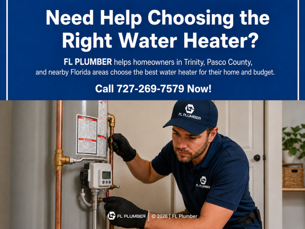 Professional plumber inspecting and adjusting a water heater system.
