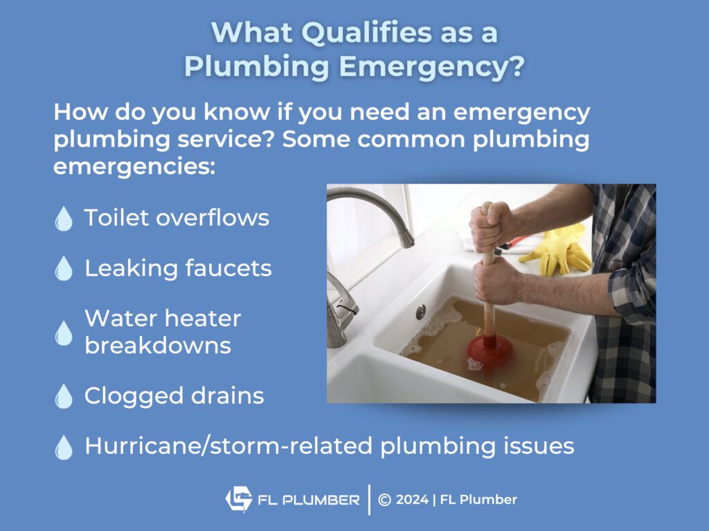 Man using plunger to unclog drain.