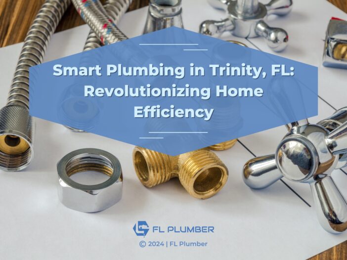 Assortment of plumbing components used by FL Plumber for home efficiency innovations via smart plumbing in Trinity, FL.